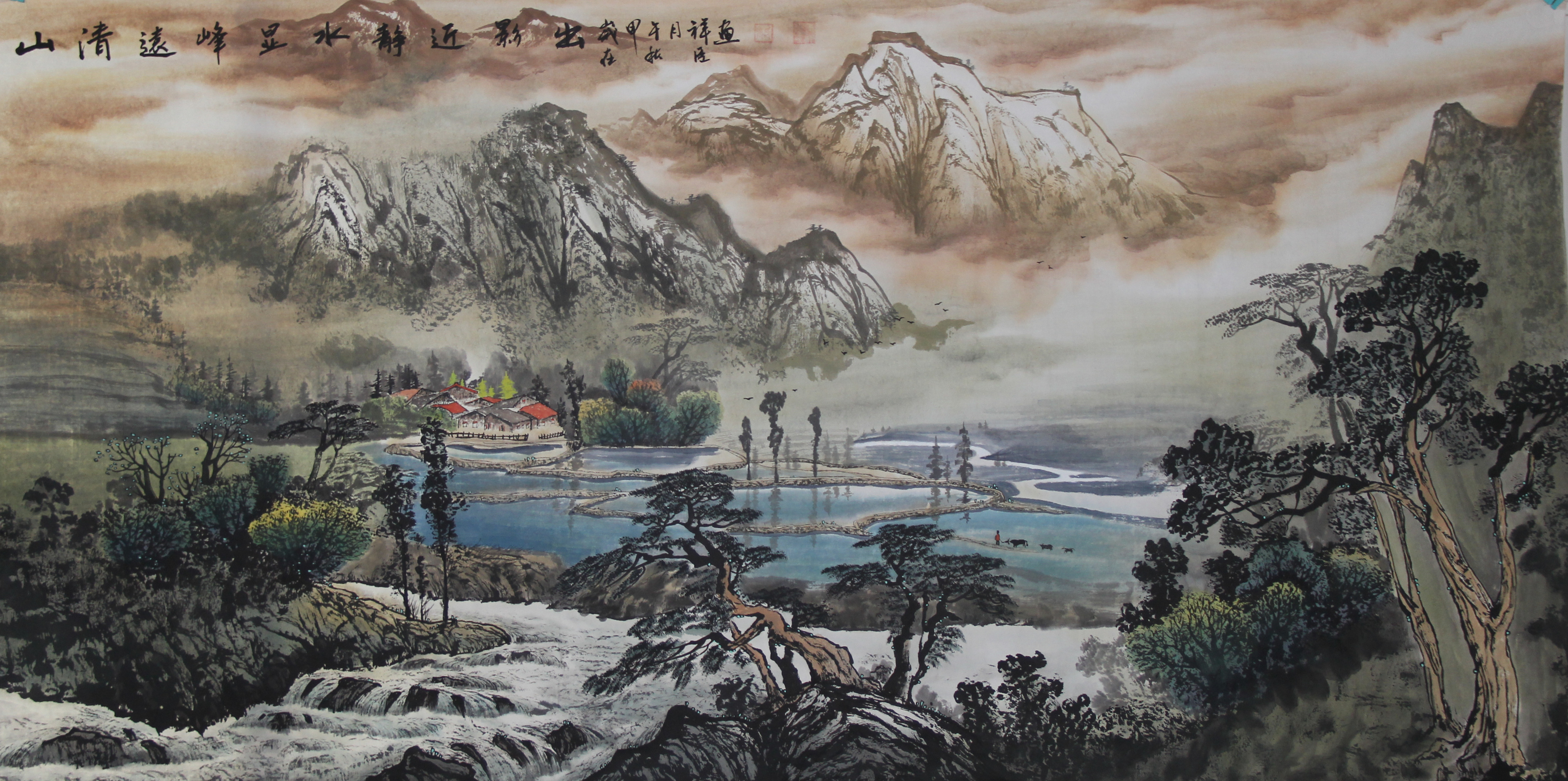 【绘画】山清水秀